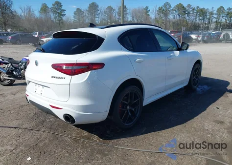 2020 Alfa Romeo Stelvio Sport Rwd из США, поврежденный, VIN ZASPAJAN8L7C92673